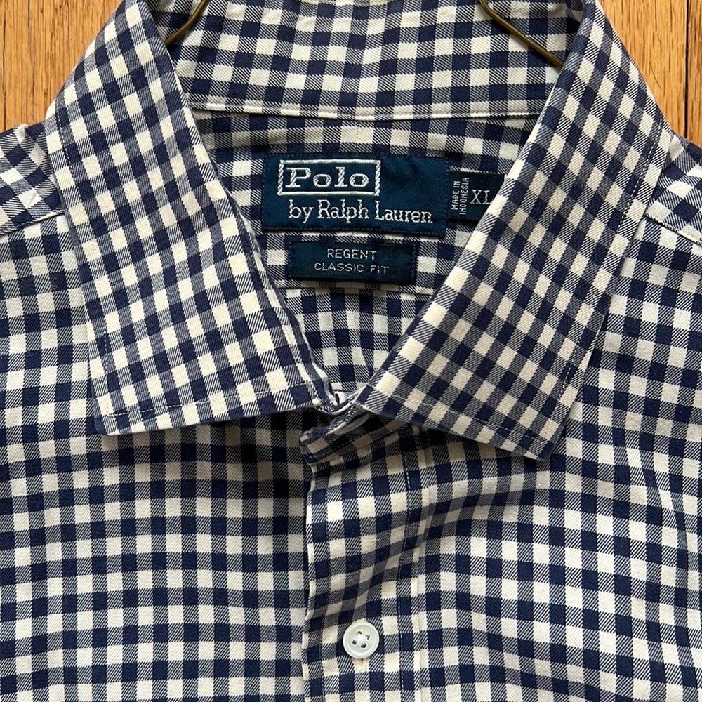 Polo Ralph Lauren, checkered button down - Picture 2 of 5